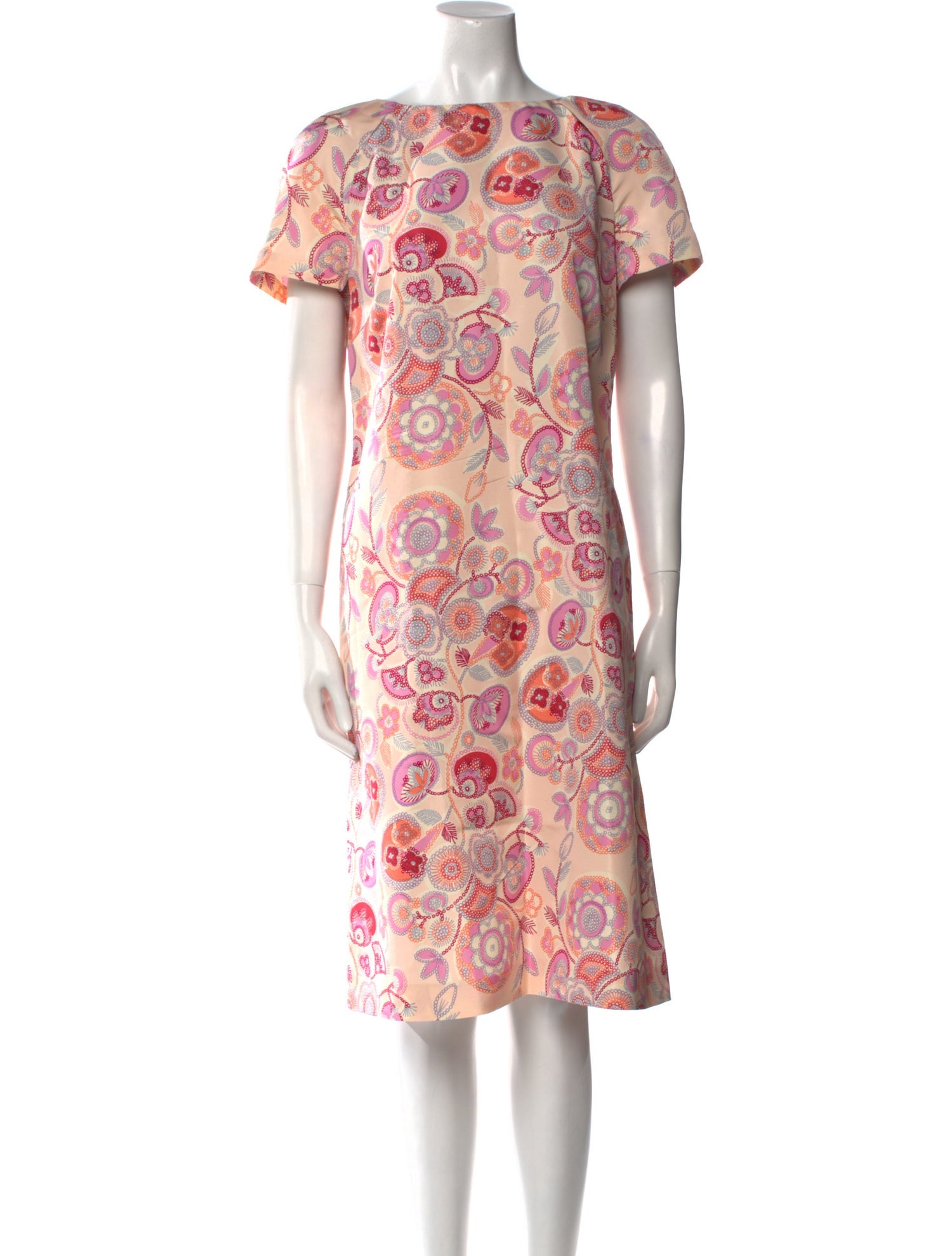 Christian Dior Vintage Knee-Length Dress