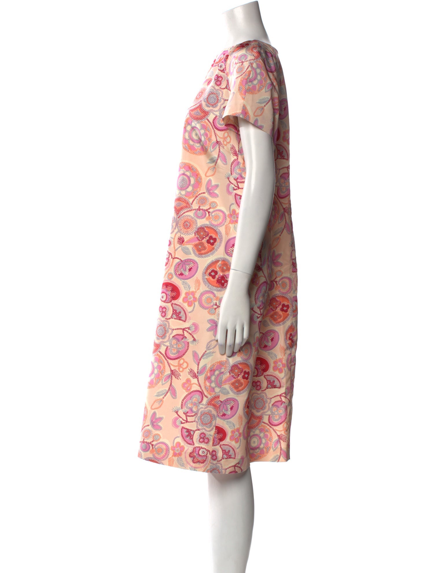 Christian Dior Vintage Knee-Length Dress