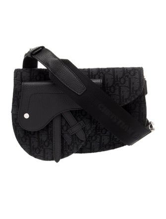 DIOR MEN Oblique Jacquard Hobo