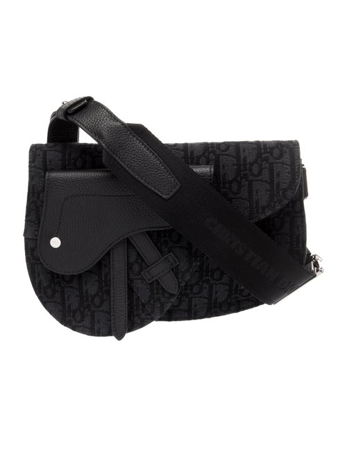 DIOR MEN Oblique Jacquard Hobo