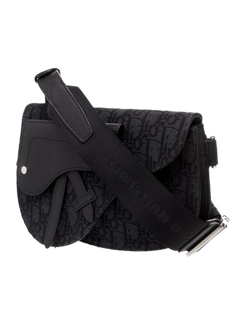 DIOR MEN Oblique Jacquard Hobo