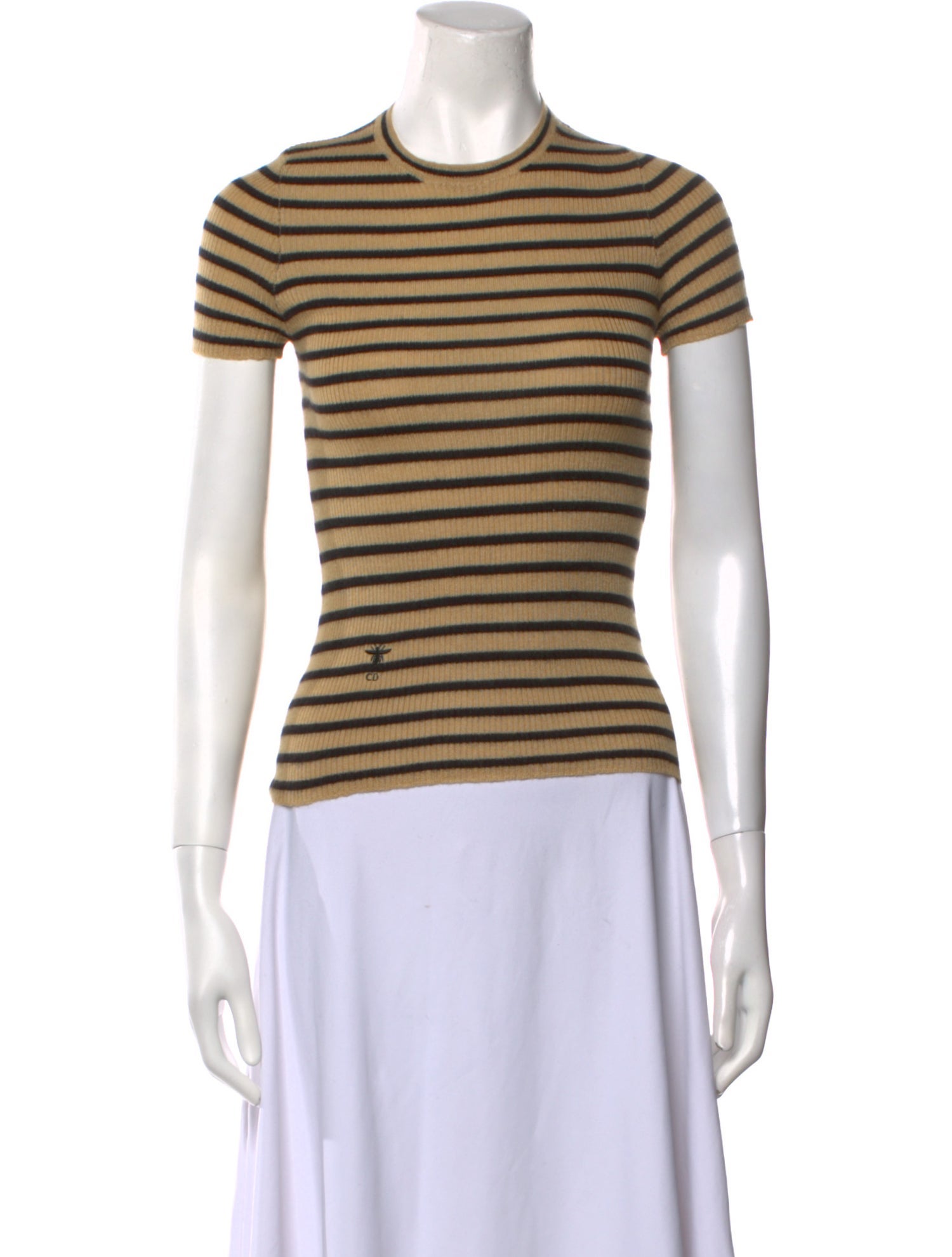 Christian Dior Cashmere Striped Sweater