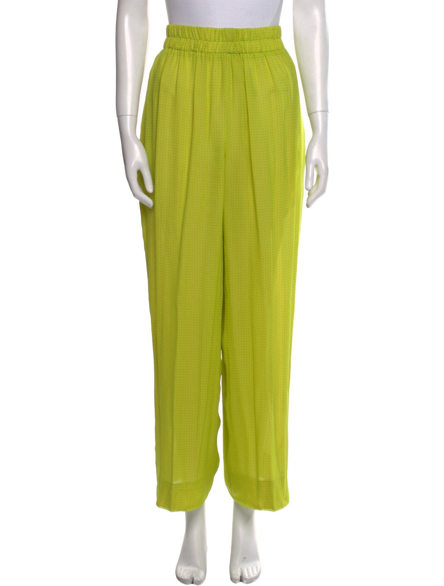 Christian Dior Striped Wide Leg Pants