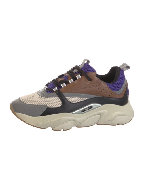 DIOR MEN B22 'Coffee Violet' Athletic Sneakers