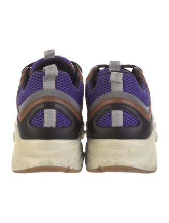 DIOR MEN B22 'Coffee Violet' Athletic Sneakers
