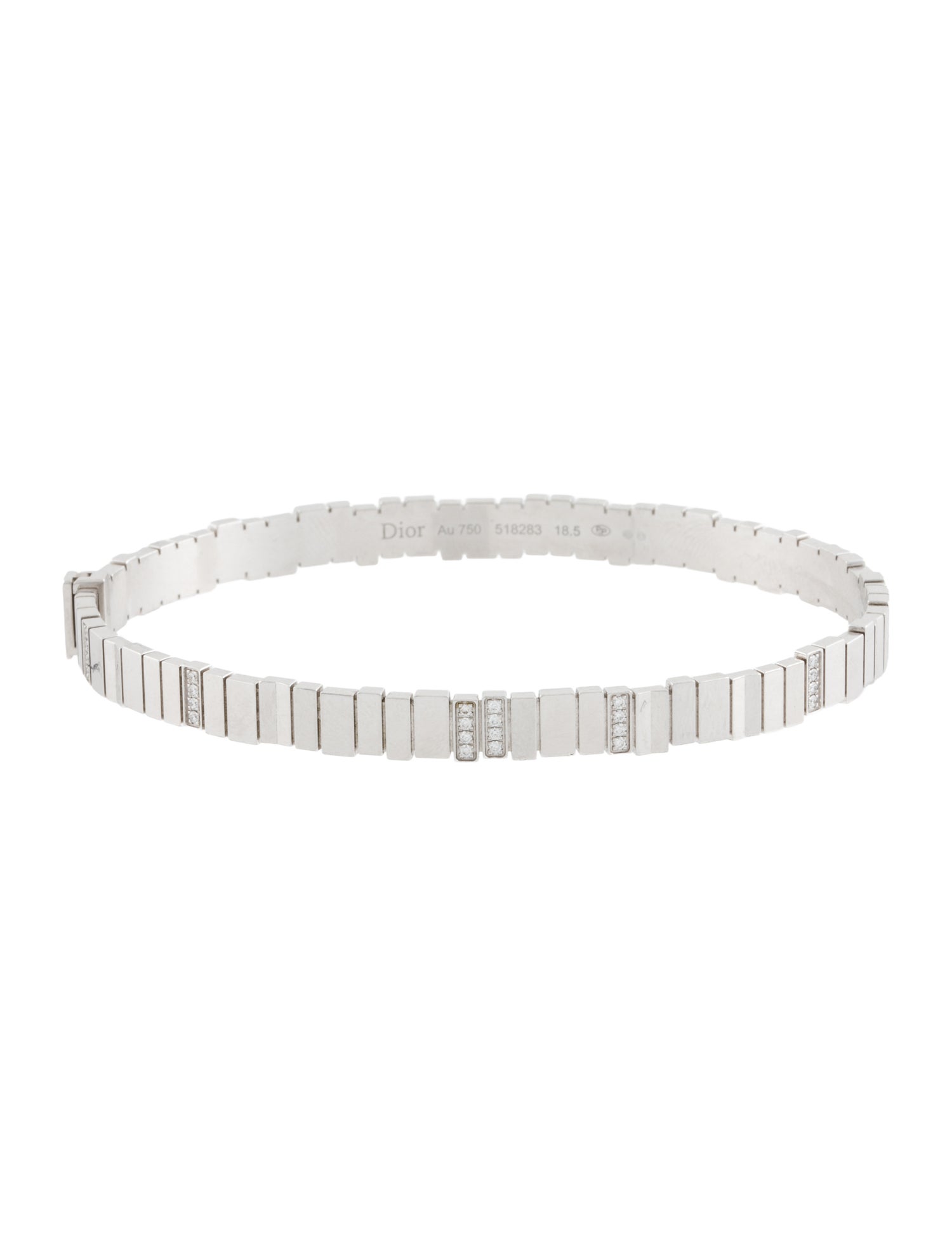 Christian Dior 18K Diamond GEM Dior Bracelet