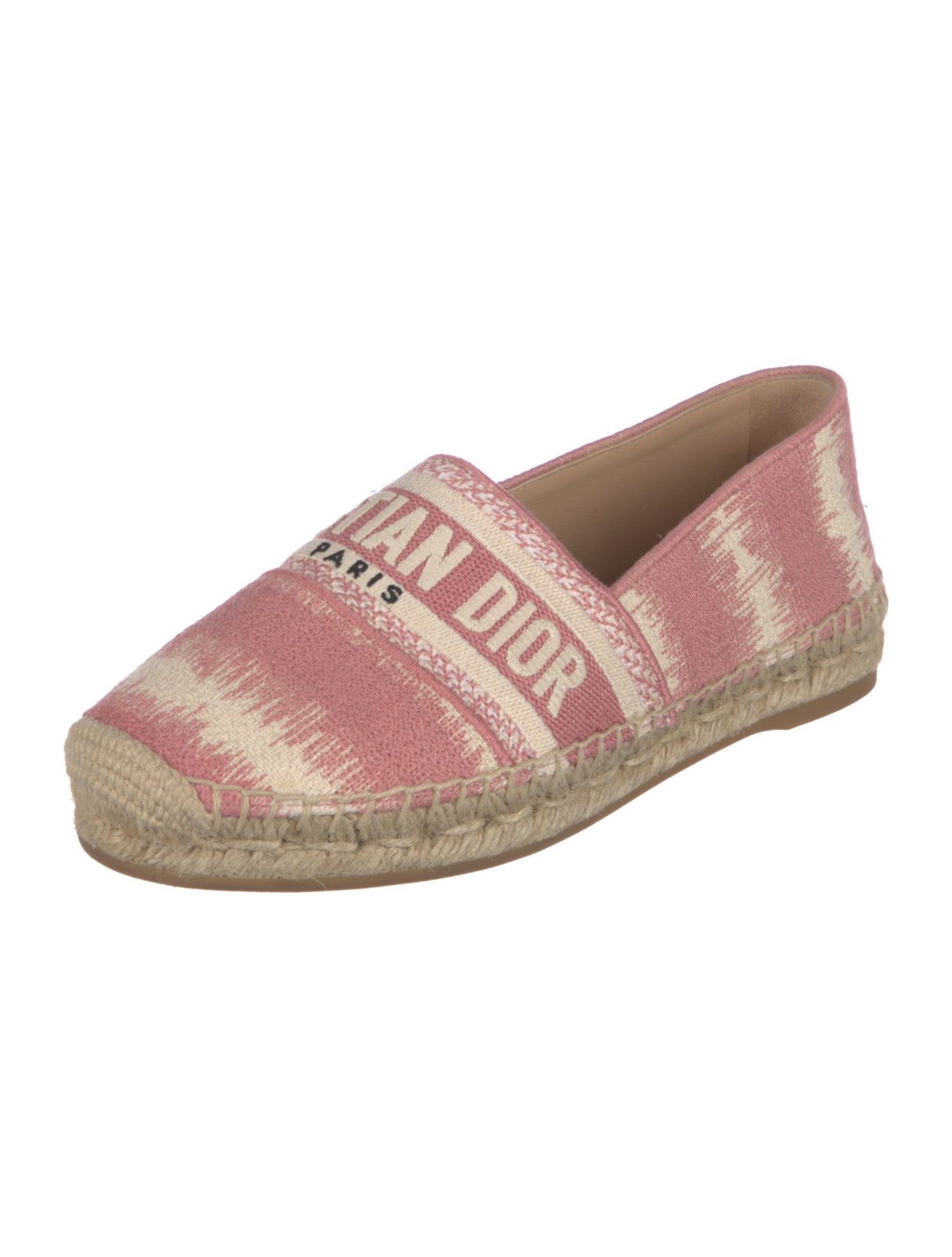 Christian Dior Canvas Printed Espadrilles