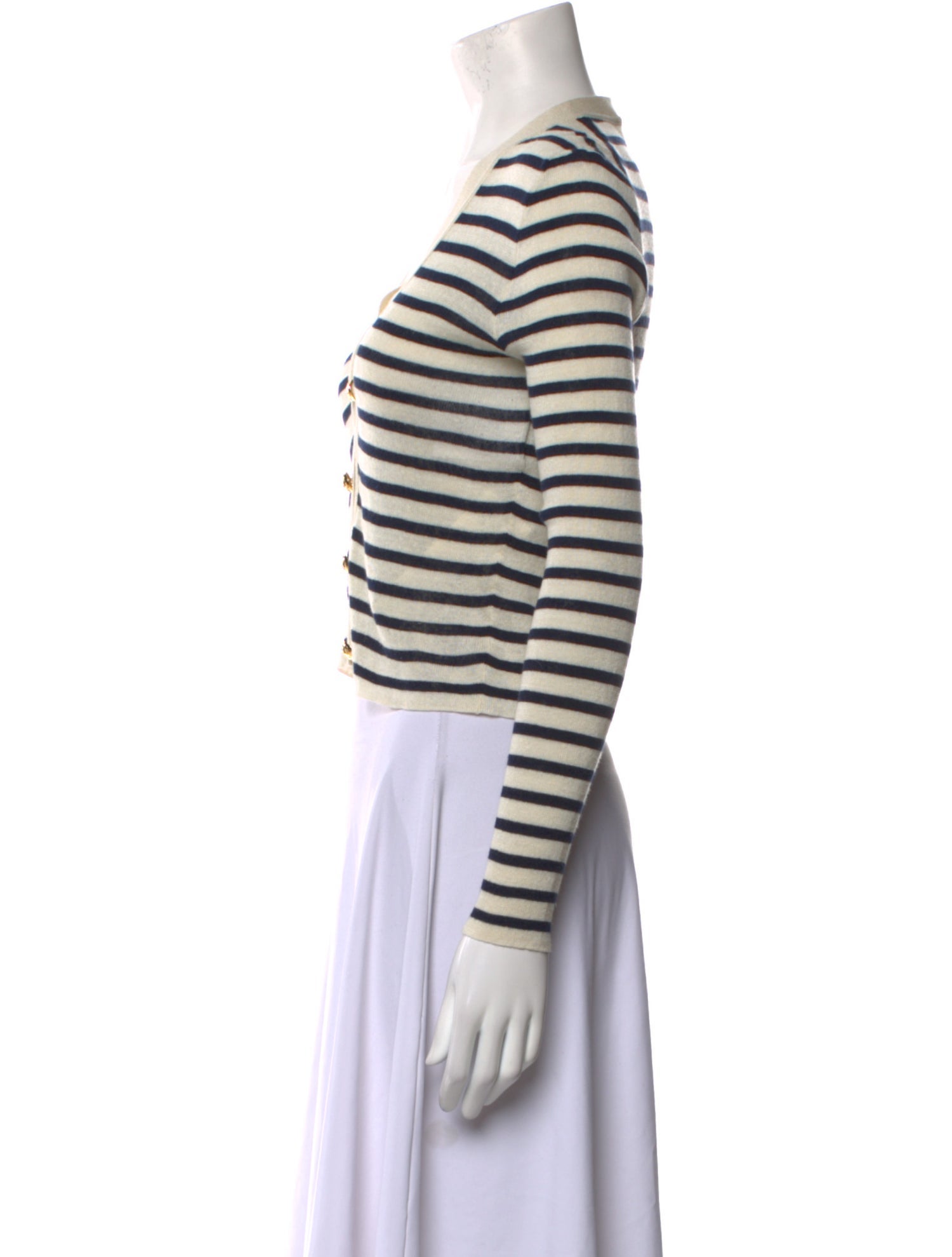 Christian Dior Linen Striped Sweater