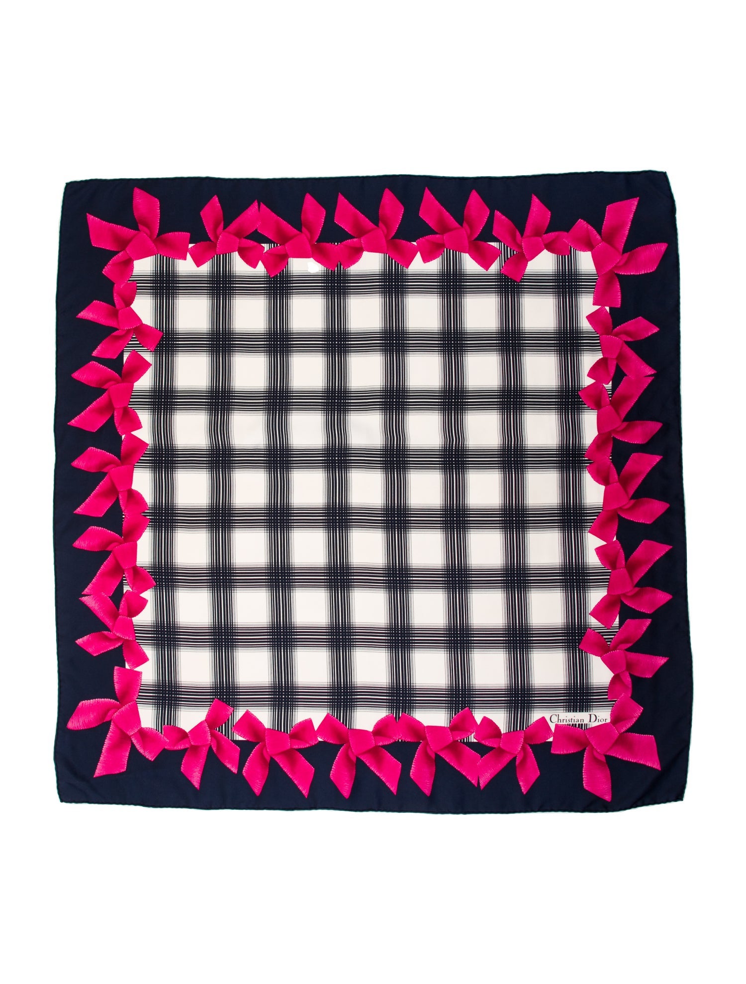 Christian Dior Silk Vintage Scarf