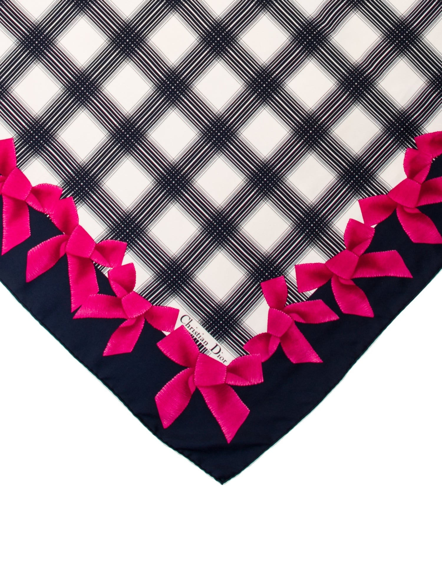 Christian Dior Silk Vintage Scarf