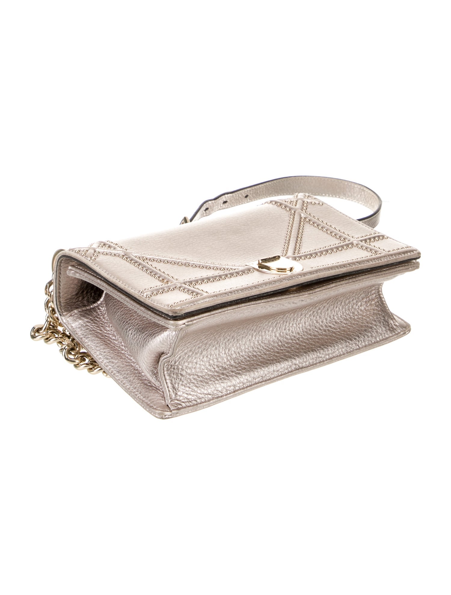 Christian Dior Leather Diorama - Neutrals Shoulder Bags, Handbags