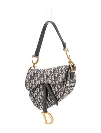 Christian Dior Oblique Jacquard Shoulder Bag