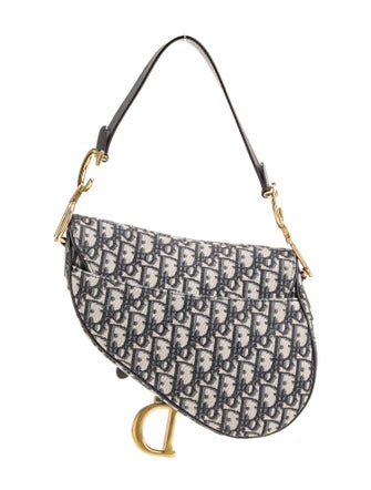 Christian Dior Oblique Jacquard Shoulder Bag