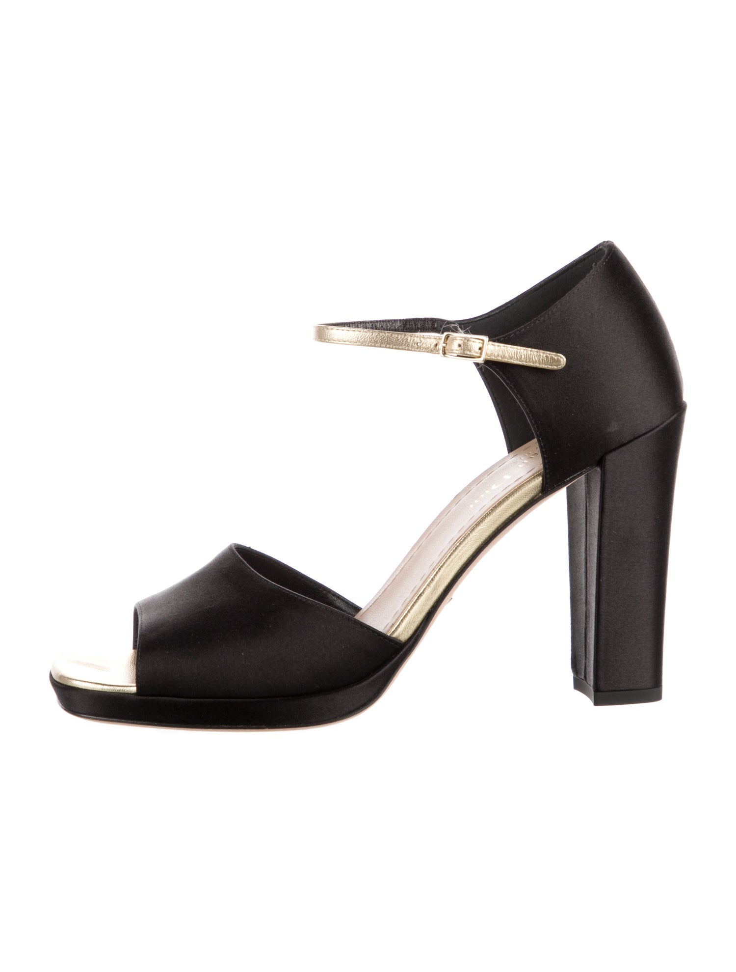 Christian Dior Satin Leather Trim Embellishment Sandals