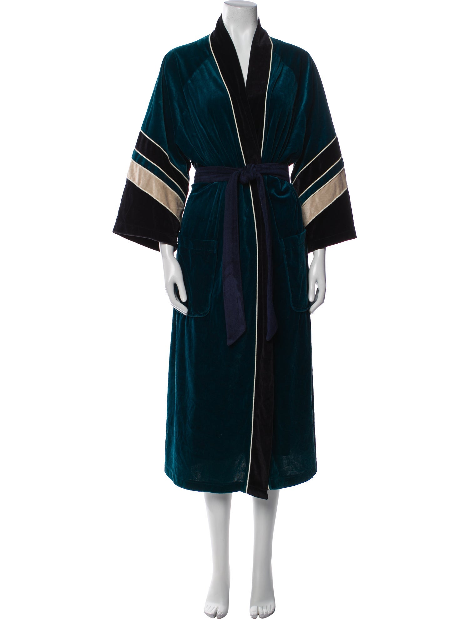 Christian Dior Striped Robe