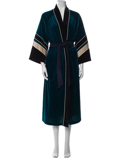 Christian Dior Striped Robe