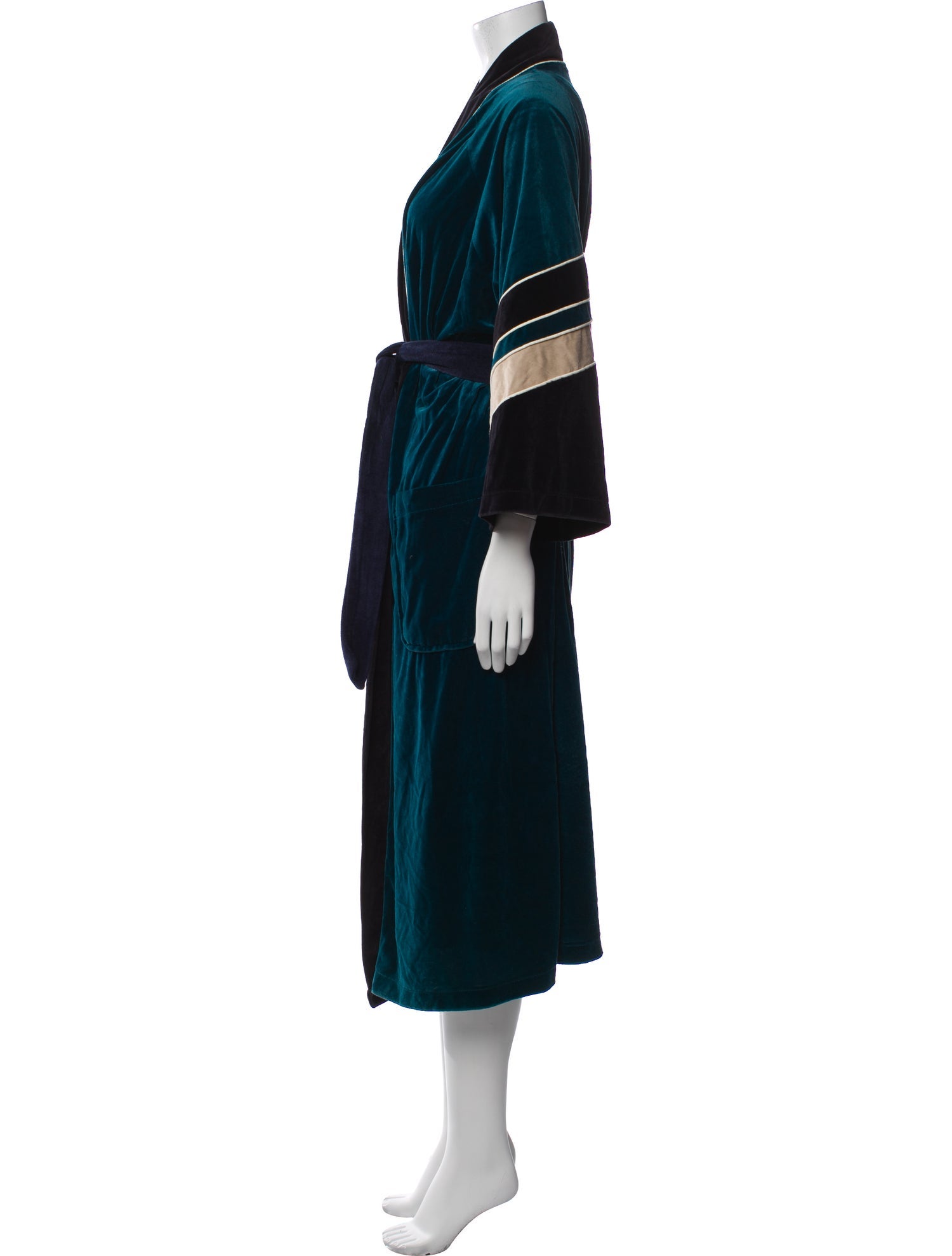 Christian Dior Striped Robe