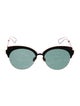 Christian Dior DioramaClub Cannage Pattern Sunglasses