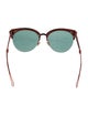 Christian Dior DioramaClub Cannage Pattern Sunglasses