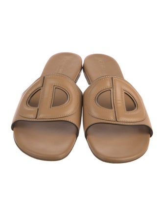 Christian Dior Leather Slides