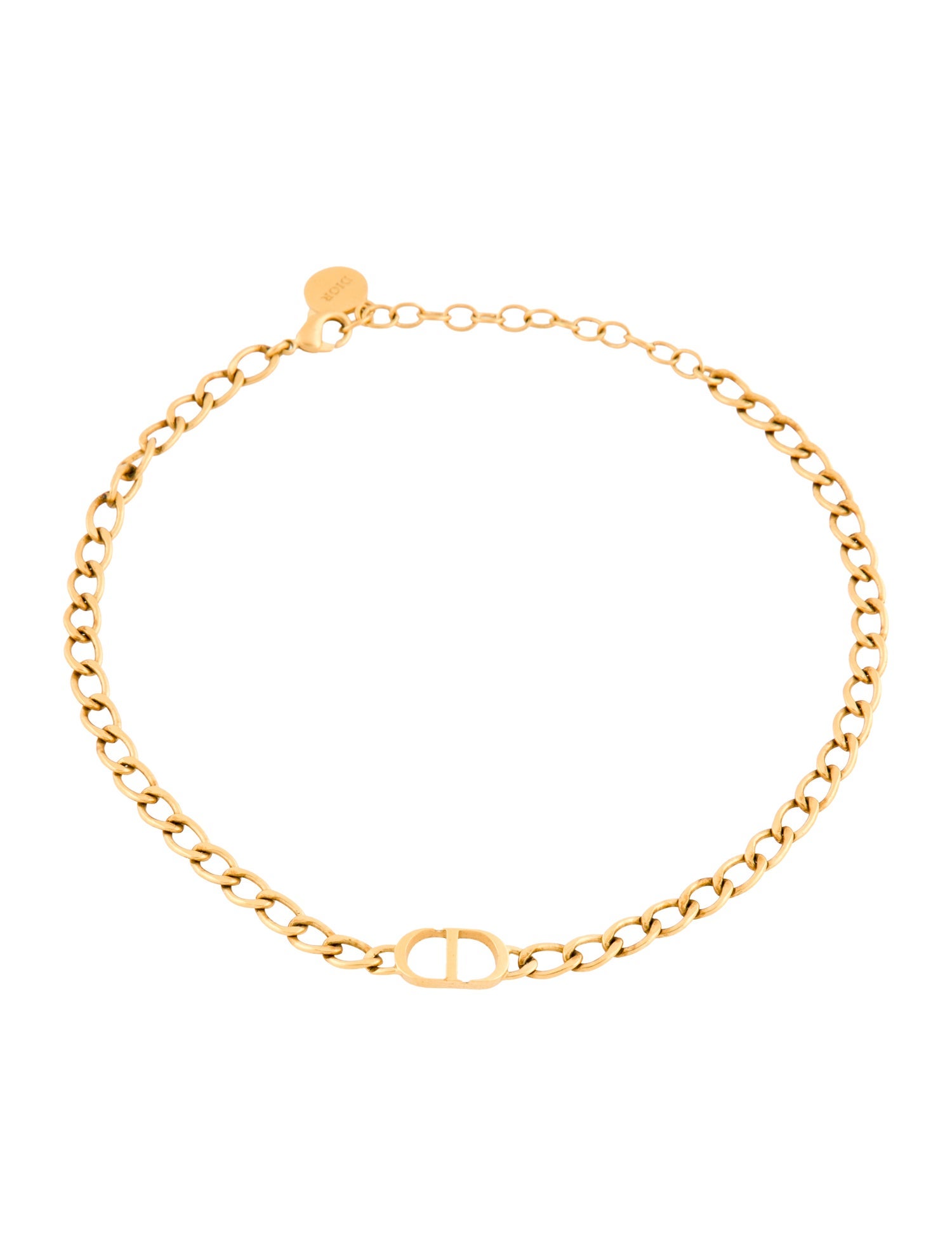 Christian Dior Petit CD Choker Necklace