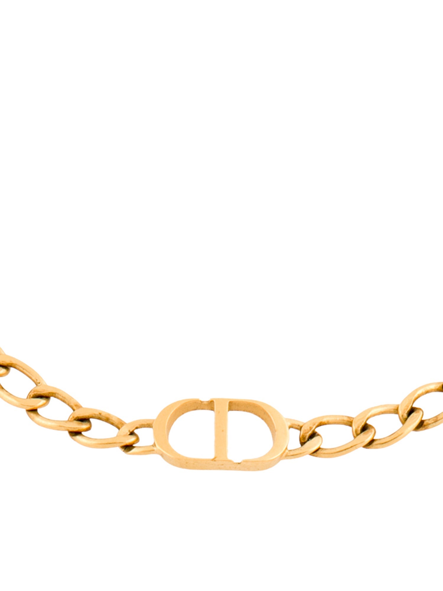 Christian Dior Petit CD Choker Necklace