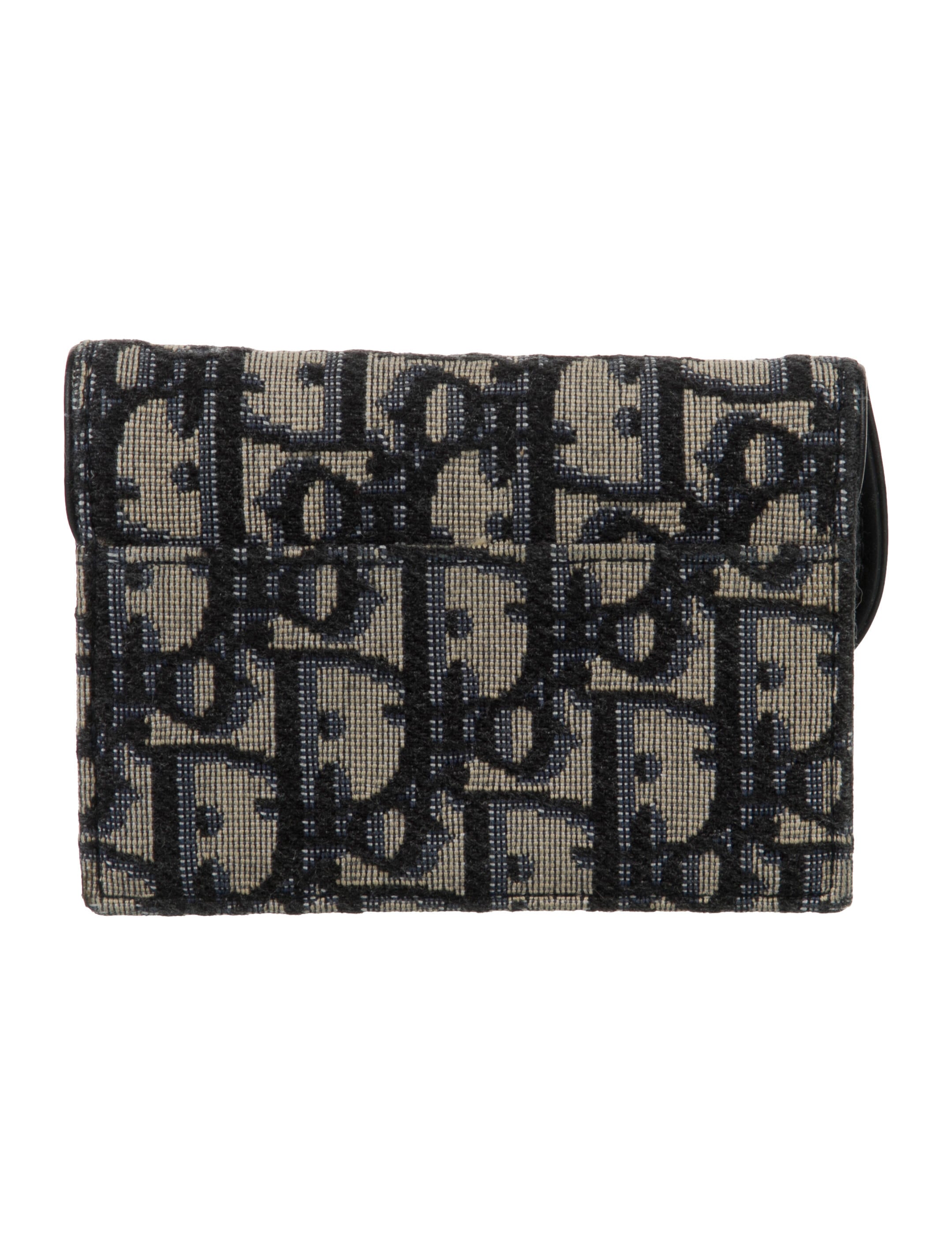 Christian Dior 2021 Canvas Compact Wallet