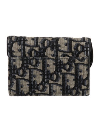 Christian Dior 2021 Canvas Compact Wallet