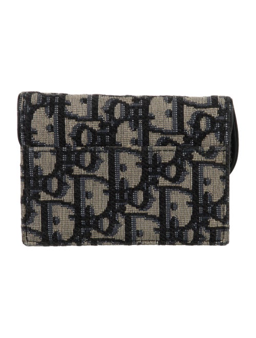 Christian Dior 2021 Canvas Compact Wallet