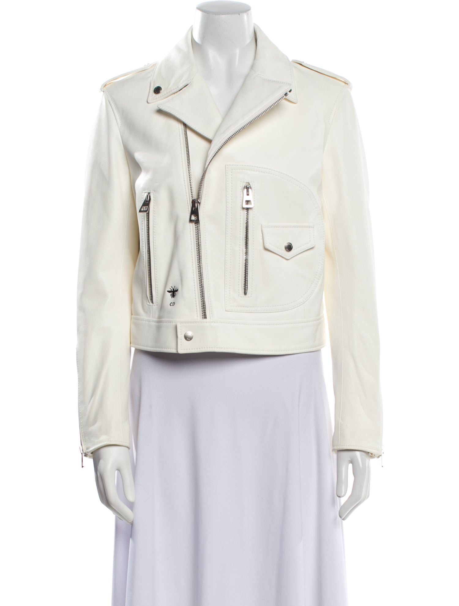 Christian Dior Leather Biker Jacket