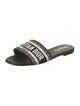 Christian Dior Jacquard Printed Slides