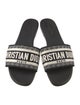 Christian Dior Jacquard Printed Slides