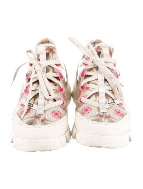 Christian Dior Leather Printed Chunky Sneakers