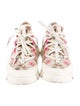 Christian Dior Leather Printed Chunky Sneakers