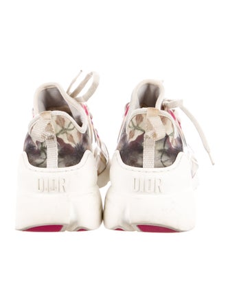 Christian Dior Leather Printed Chunky Sneakers