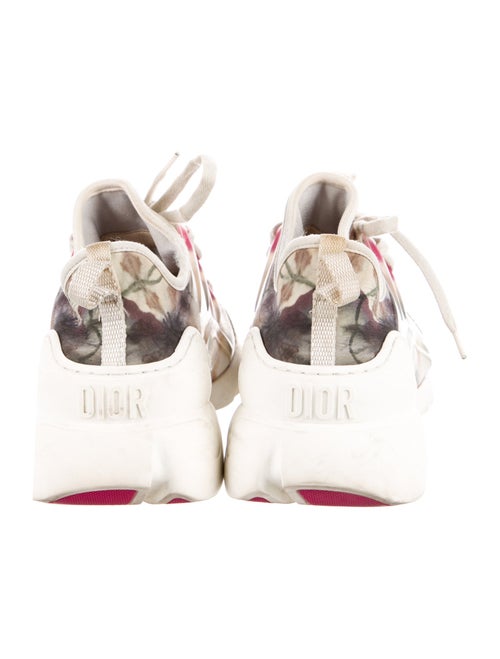 Christian Dior Leather Printed Chunky Sneakers