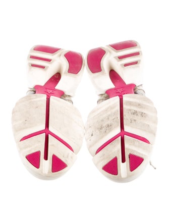 Christian Dior Leather Printed Chunky Sneakers