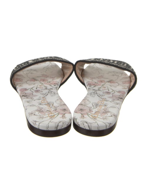Christian Dior Jacquard Printed Slides