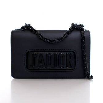 Christian Dior Calf Leather J'adior Chain Flap Bag