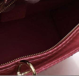 Christian Dior Python Lady Dior