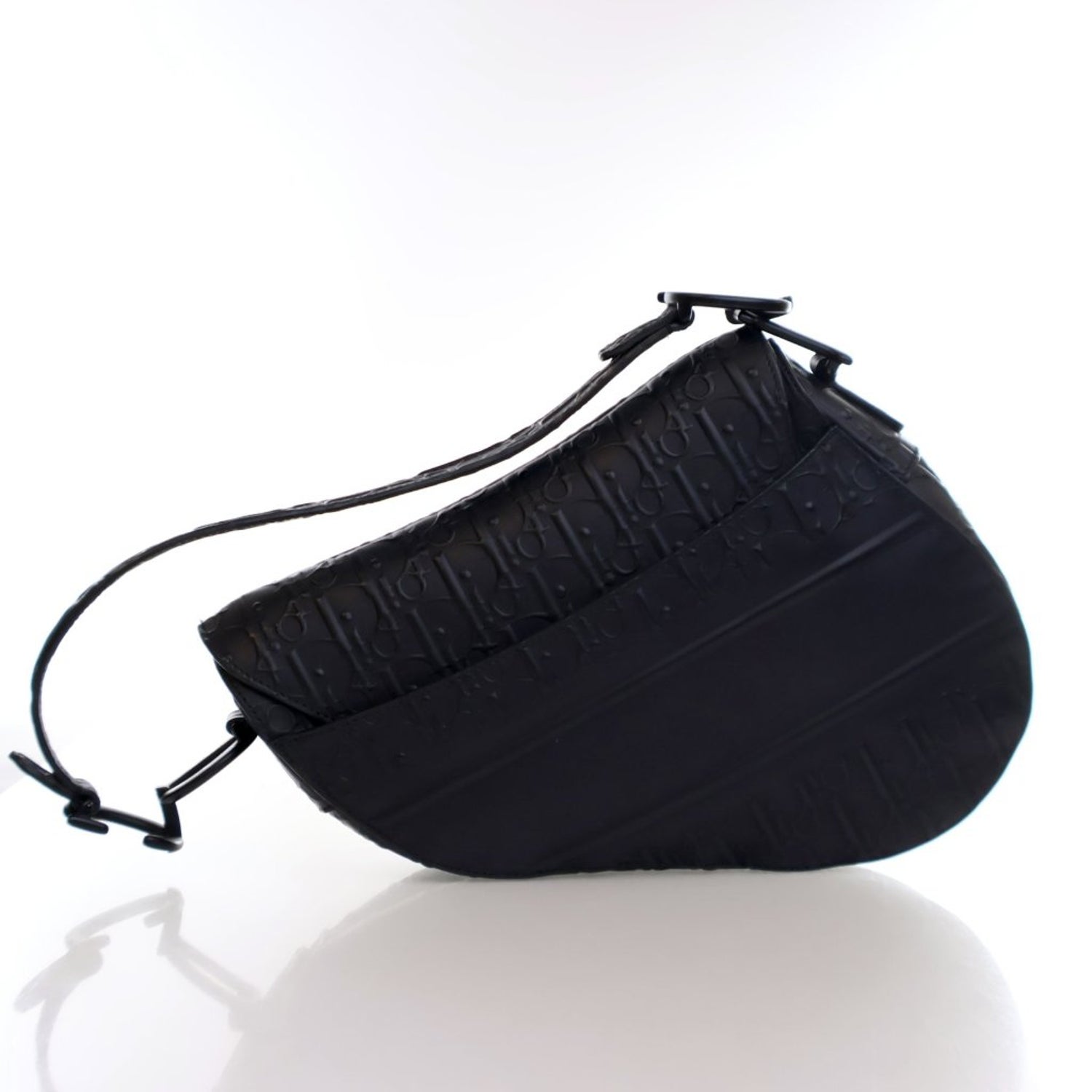 Christian Dior Calf Leather Saddle Bag 2022