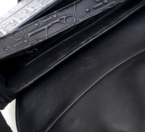 Christian Dior Calf Leather Saddle Bag 2022