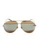 Christian Dior DiorSpilt1 Aviator Sunglasses