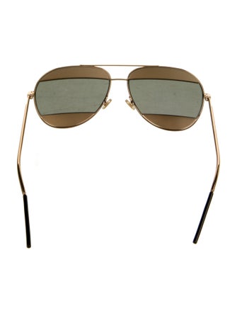 Christian Dior DiorSpilt1 Aviator Sunglasses