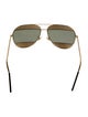 Christian Dior DiorSpilt1 Aviator Sunglasses