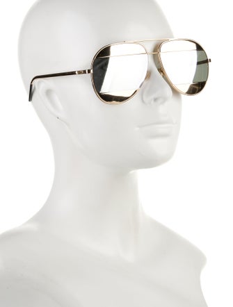 Christian Dior DiorSpilt1 Aviator Sunglasses