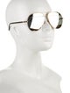 Christian Dior DiorSpilt1 Aviator Sunglasses