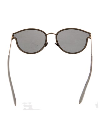 Christian Dior Round Tinted Sunglasses