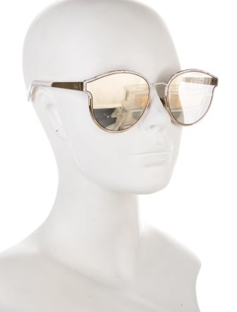 Christian Dior Round Tinted Sunglasses
