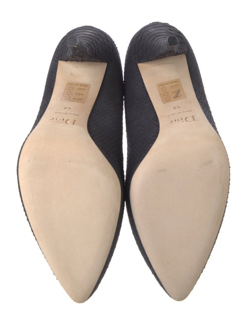 Christian Dior Python Pumps